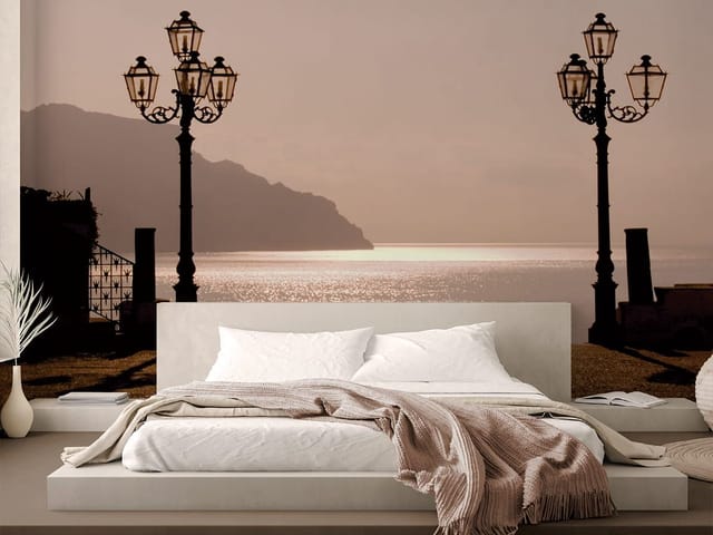 Fototapeta Stylowe Latarnie nad Wodą