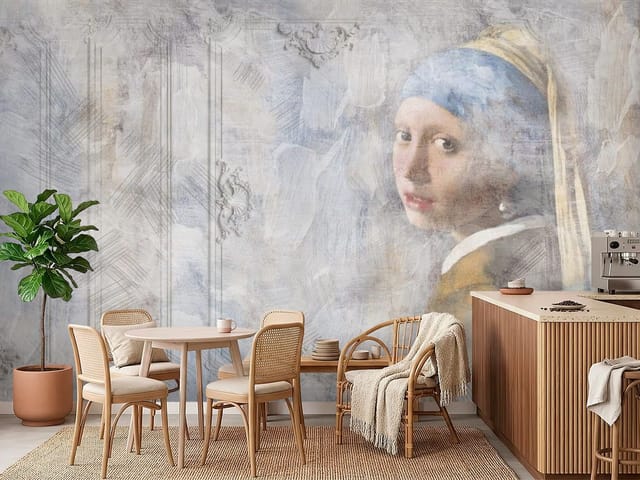Fototapeta antyczne motywy – portret kobiety w turbanie z perłą