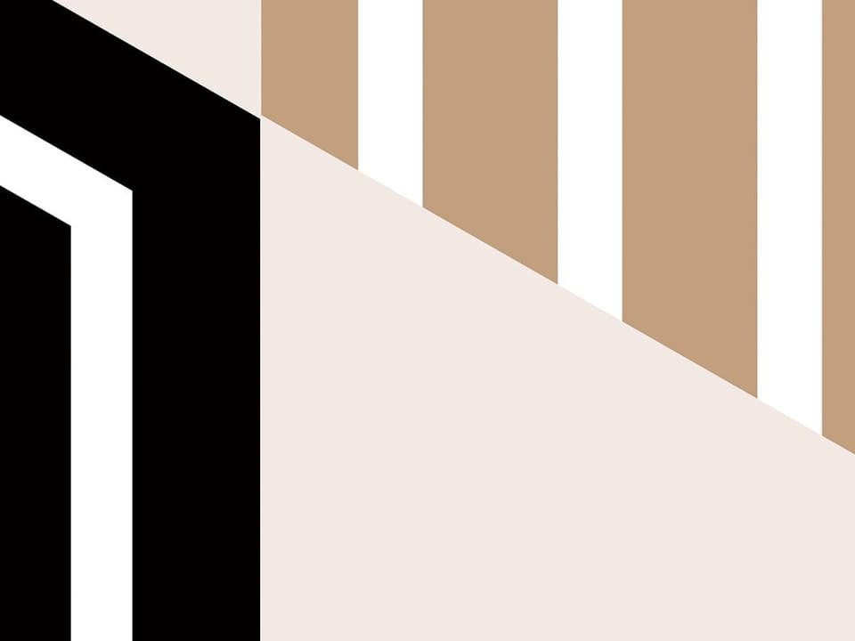 Fototapeta Geometryczny wzór z heksagonami fragment #1