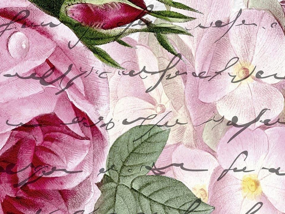 Fototapeta Egzotyczne kwiaty z tekstem fragment #1