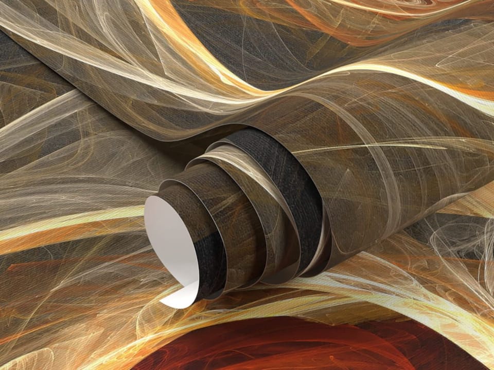 Fototapeta Abstrakcyjna spirala z różami fragment #1