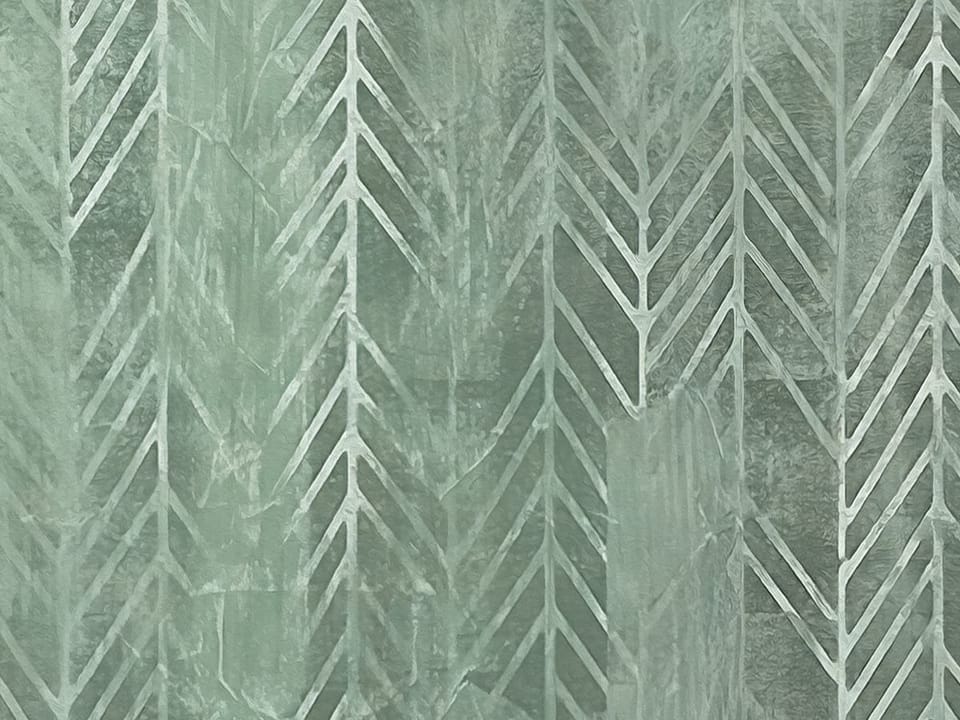 Fototapeta Tropikalne Liście na Delikatnym Tle fragment #2