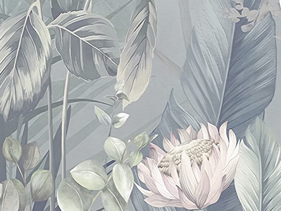 Fototapeta Kwiaty polne w pastelowych barwach fragment #2