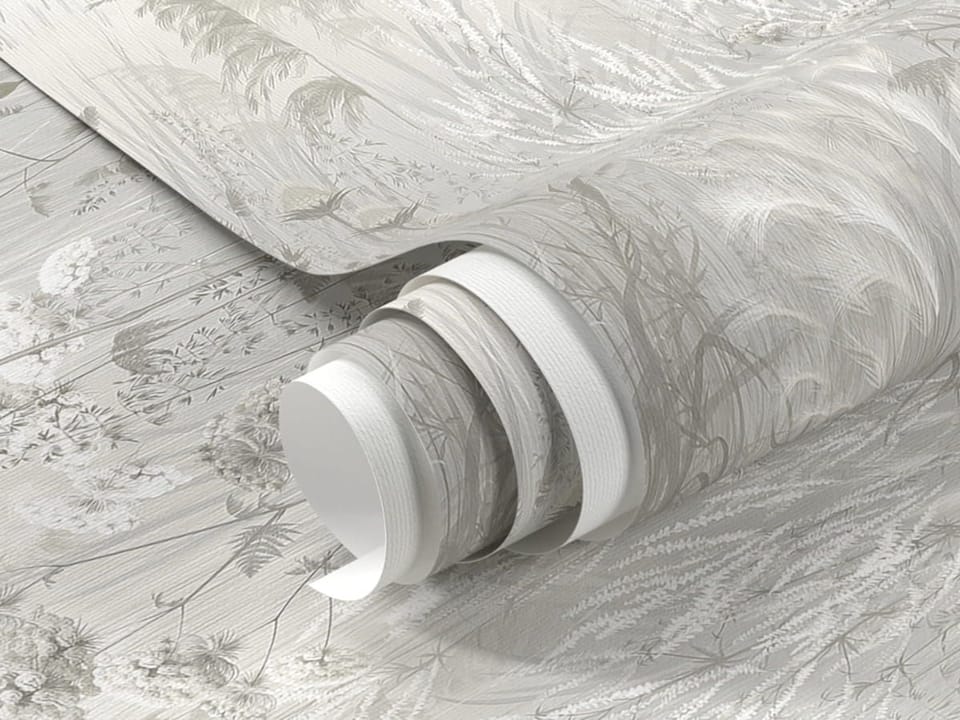 Fototapeta Łąka pełna delikatnych kwiatów fragment #1