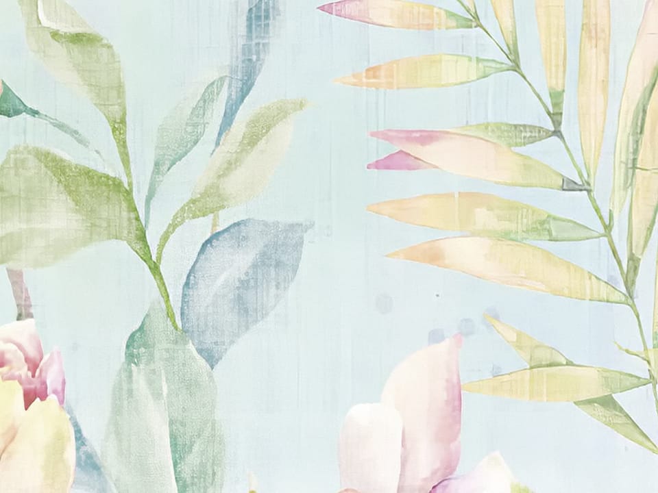 Fototapeta Kolorowe kwiaty na łące fragment #2