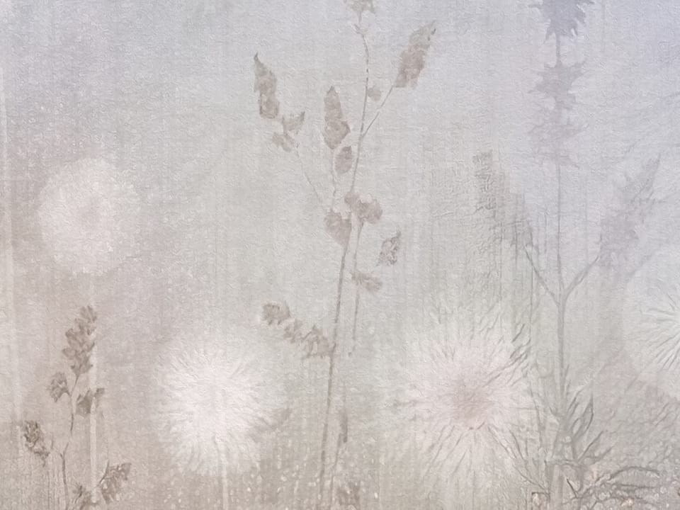 Fototapeta Dmuchawce na łące z kwiatami fragment #2