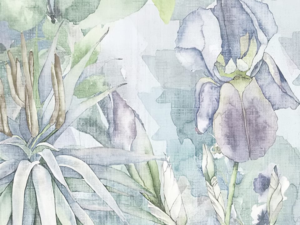 Fototapeta Kwiaty Polne w Pastelowych Kolorach fragment #2