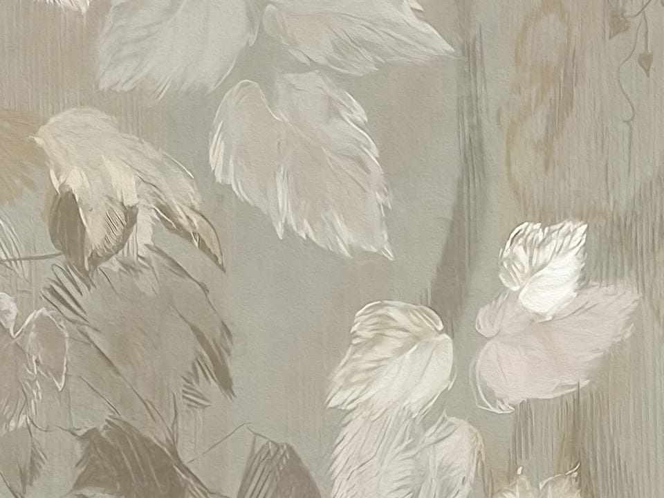 Fototapeta Zielone liście i gałęzie fragment #1