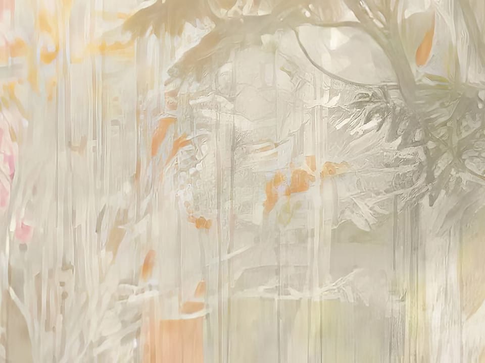 Fototapeta Sylwetki jeleni w lesie fragment #2