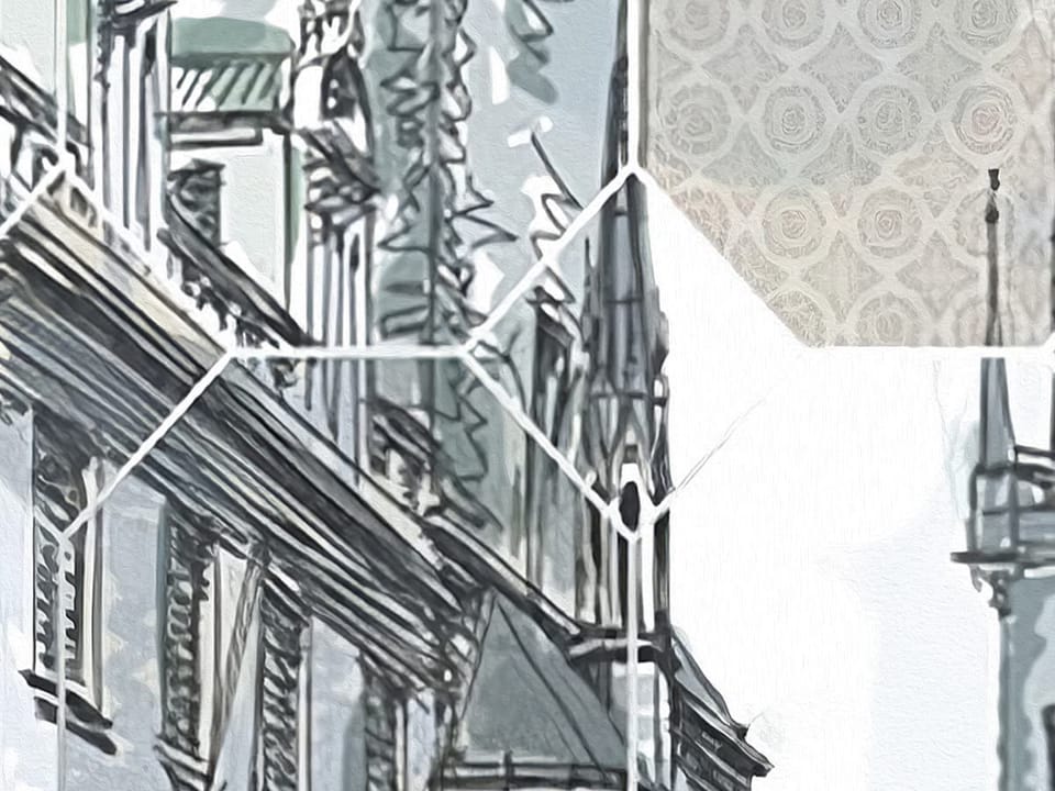 Fototapeta Kolumny i zabytki miejskie fragment #1