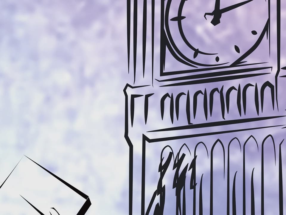 Fototapeta Zabytki i Balony w Ilustracji fragment #1