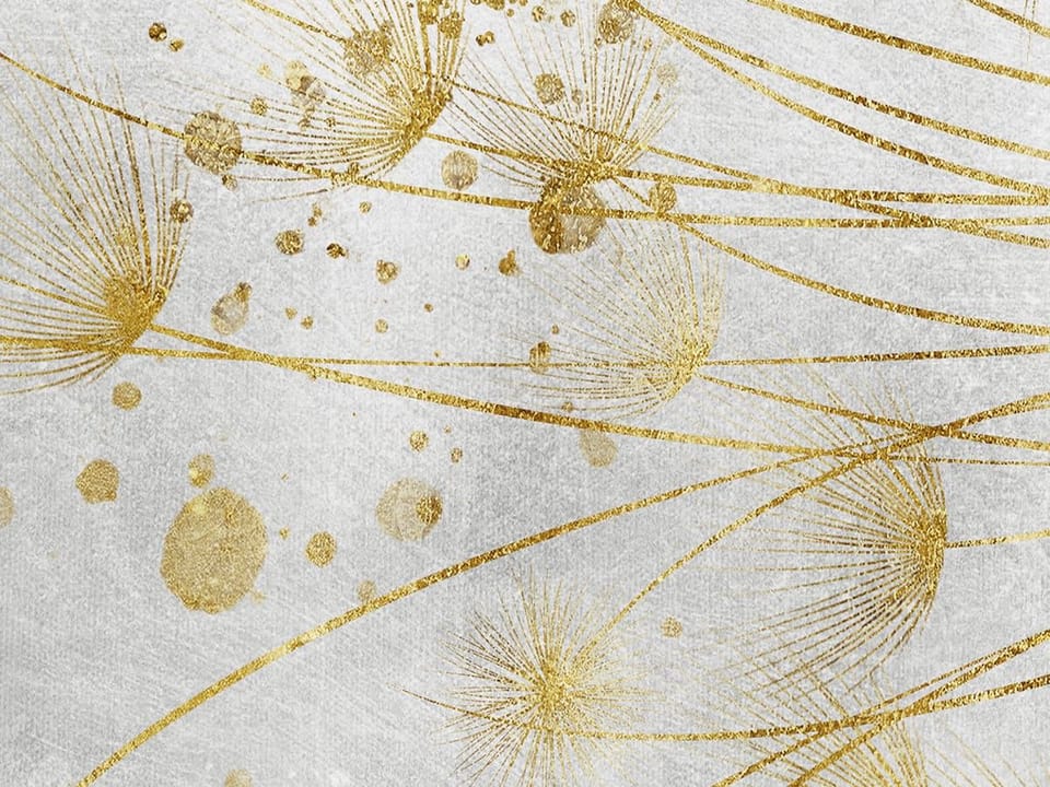 Fototapeta Dmuchawiec na jasnym tle fragment #1