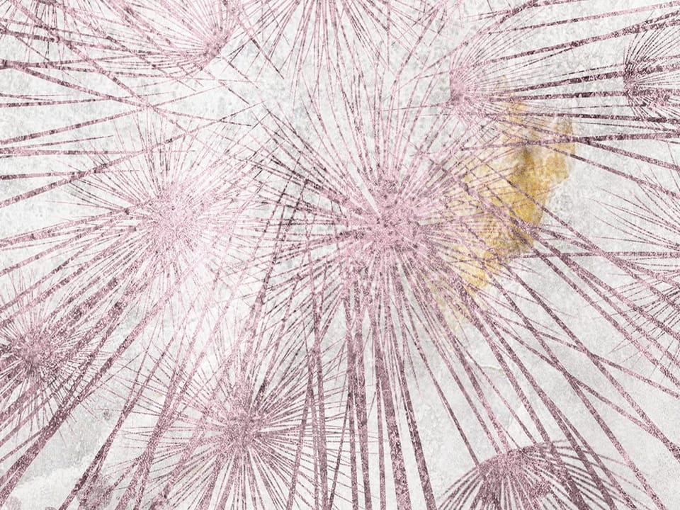 Fototapeta Dmuchawiec na tle marmuru fragment #1