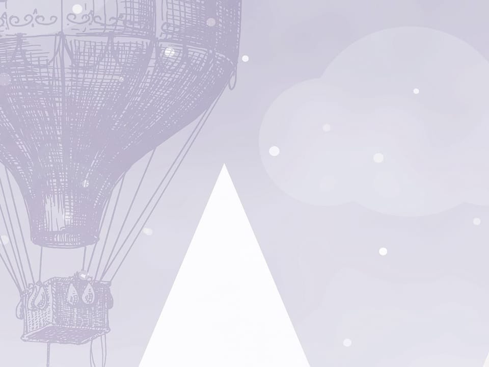 Fototapeta Balony nad ośnieżonymi górami fragment #1