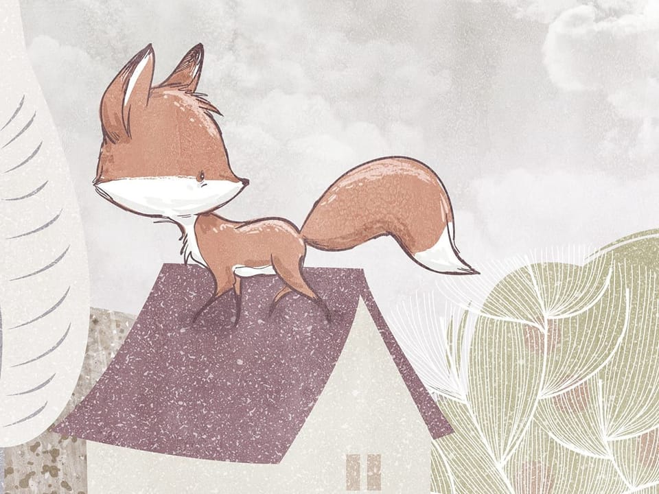 Fototapeta Urokliwa wioska z kolorowymi dachami fragment #1