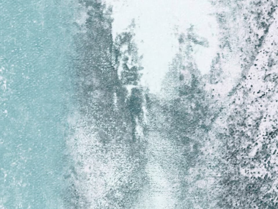 Fototapeta Abstrakcyjne Plamy Akwarelowe fragment #1