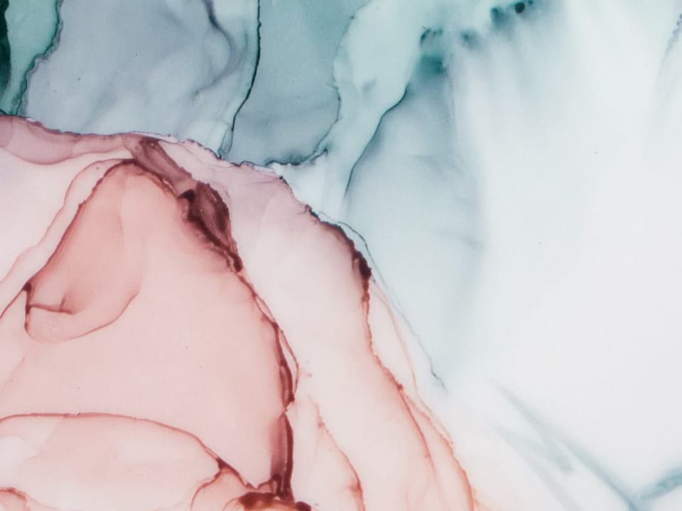 Fototapeta Kolorowe Plamy w Stonowanej Palecie fragment #1