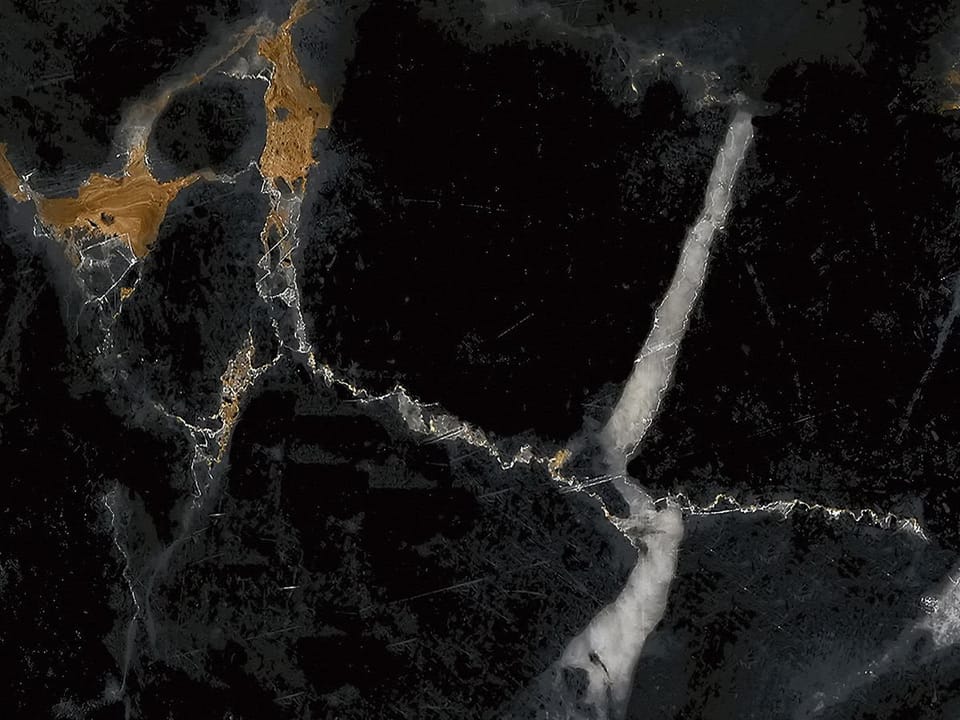 Fototapeta Czarny marmur z białymi żyłkami fragment #1