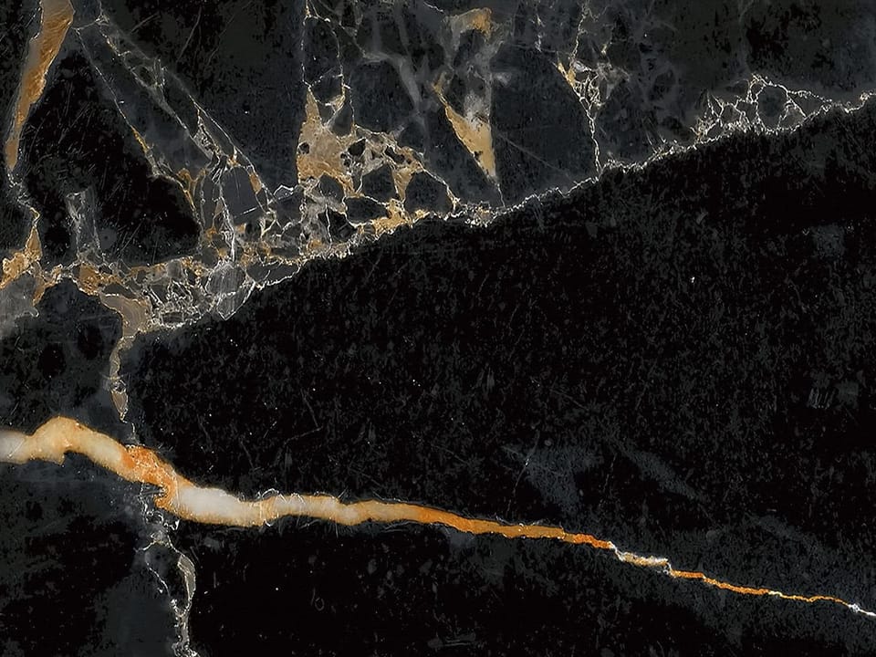 Fototapeta Czarny marmur z białymi żyłkami fragment #2