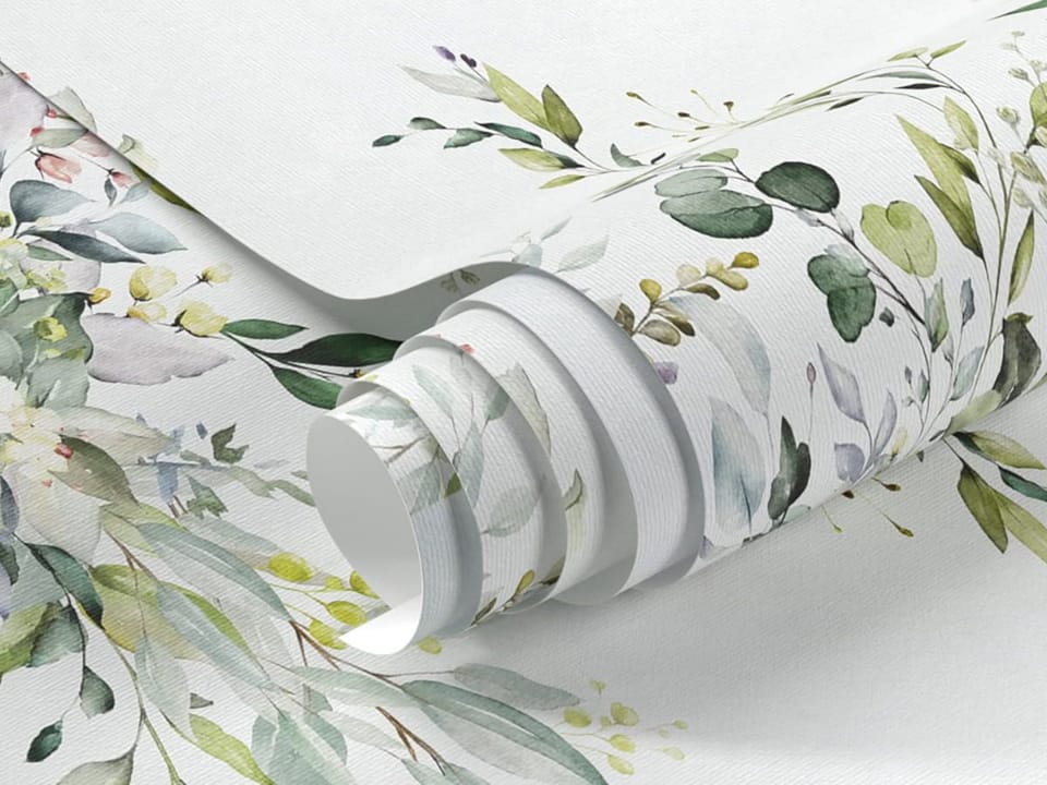 Fototapeta Wiszące Gałęzie z Liśćmi fragment #1