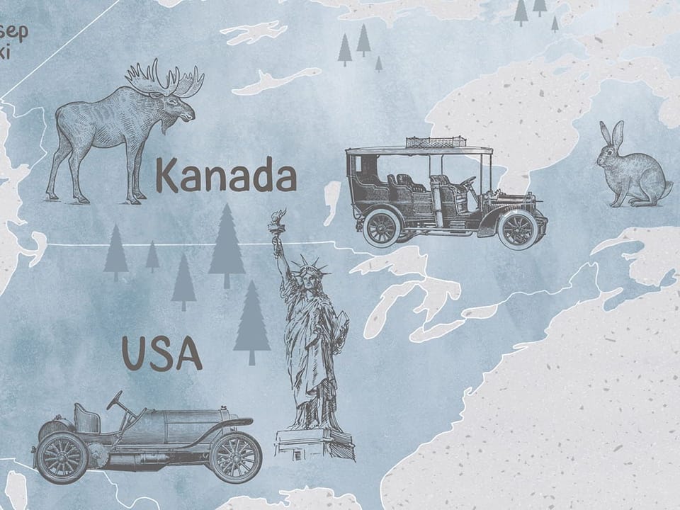 Fototapeta Mapa świata z oceanami dla dzieci fragment #1