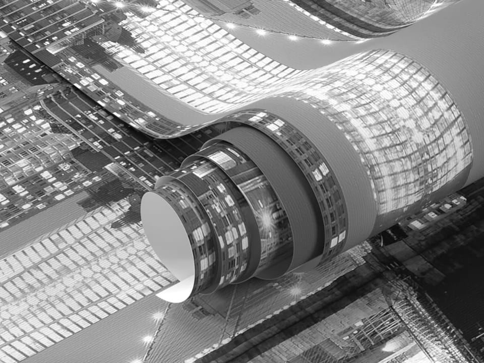 Fototapeta Most nad rzeką nocą fragment #1