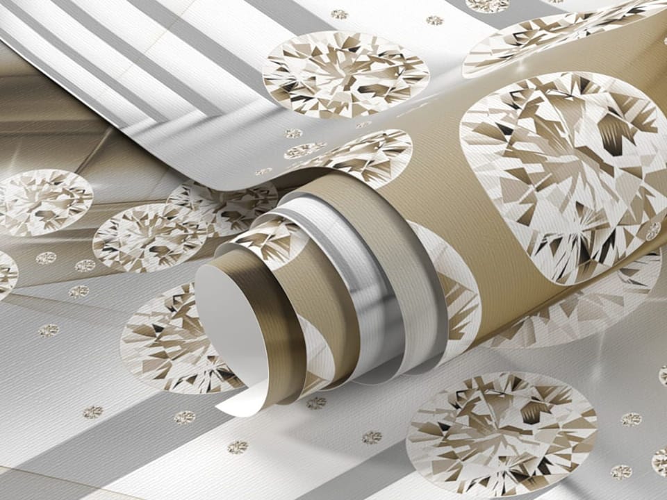 Fototapeta Diamentowe kule w tunelu fragment #1