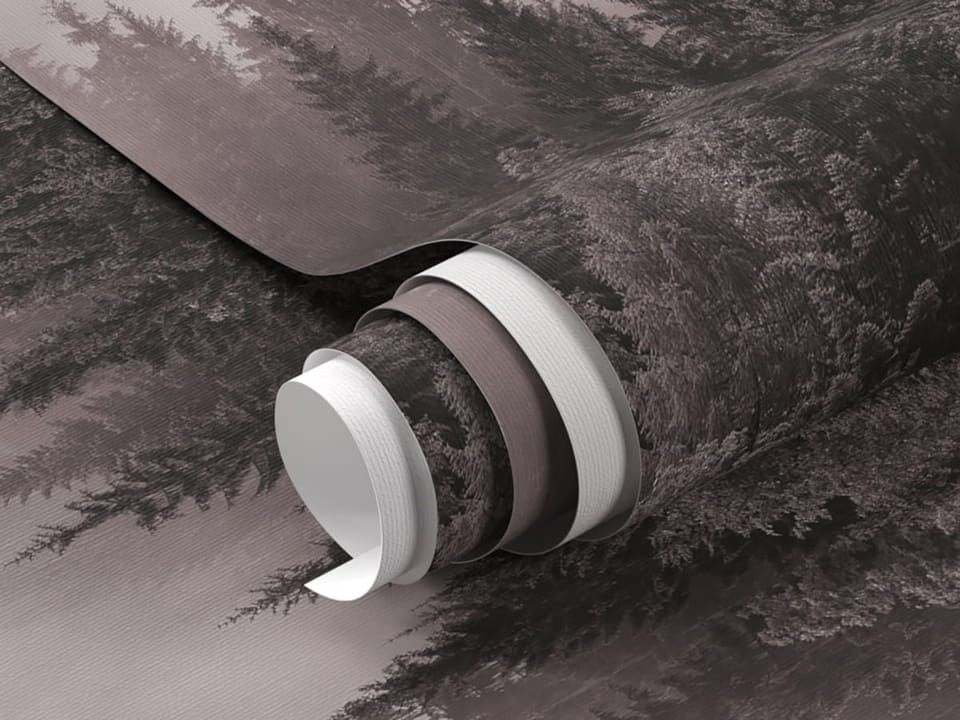 Fototapeta Mglisty Las Iglasty fragment #1