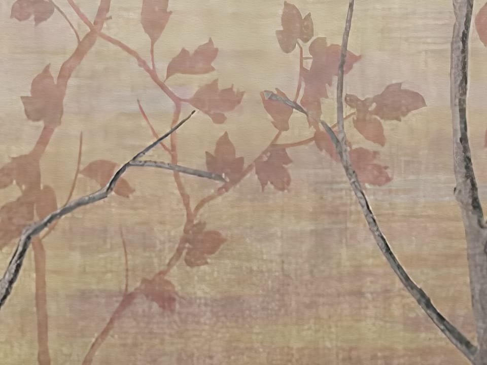 Fototapeta Gałęzie drzew z liśćmi - jakość wydruku i struktura materiału