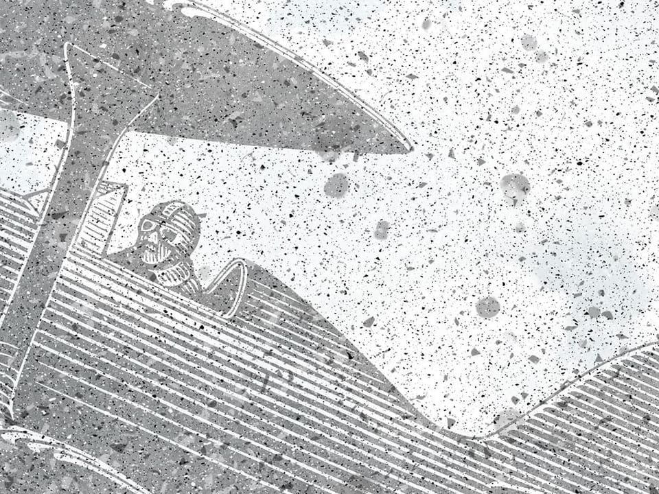 Fototapeta Stare dwupłatowce na niebie - jakość wydruku i struktura materiału