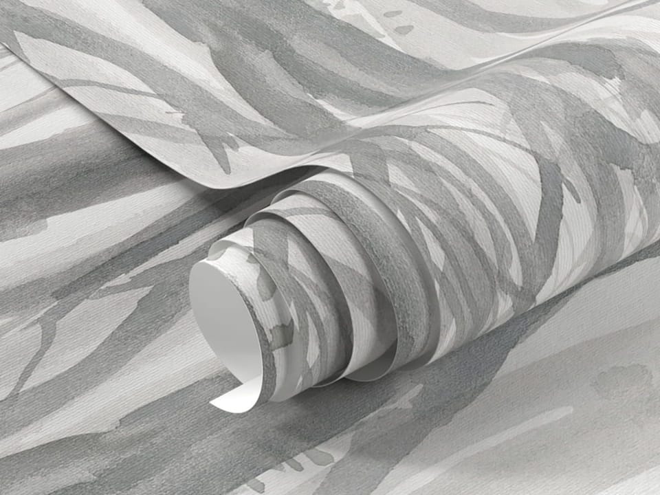 Fototapeta Zimowy las z nagimi gałęziami - realne zdjęcie w rolce