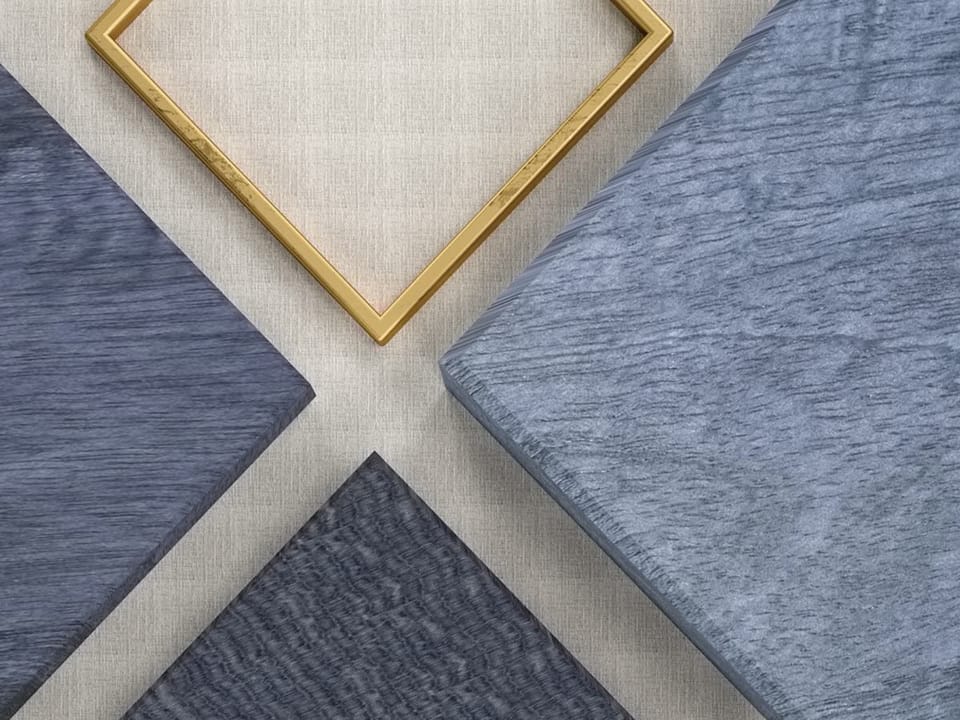 Fototapeta Geometryczne kształty na ścianie - realne zdjęcie w rolce