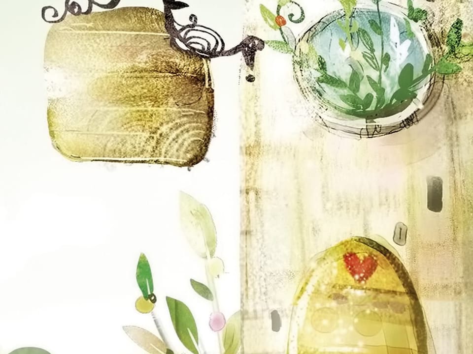 Fototapeta Bajkowy dom z wieżyczką fragment #1