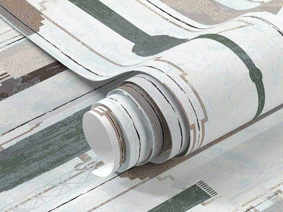 Fototapeta Sylwetki Nowoczesnych Wieżowców - realne zdjęcie w rolce