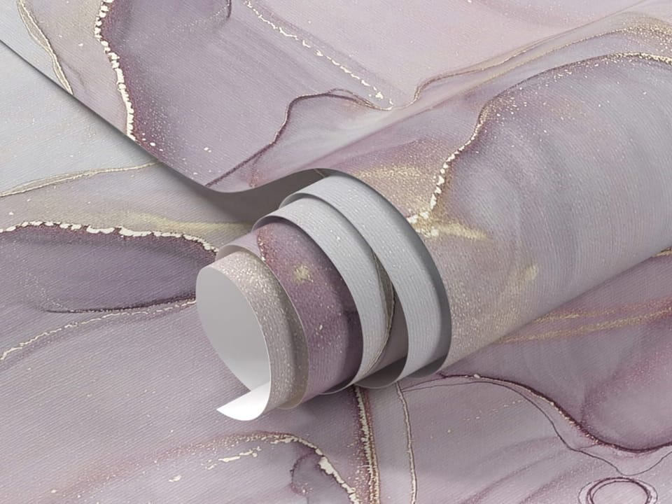 Fototapeta Abstrakcyjne fale w pastelach - realne zdjęcie w rolce