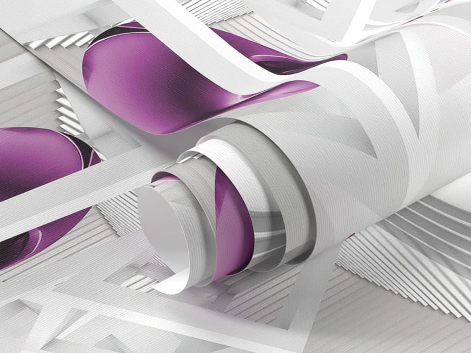 Fototapeta Geometryczne figury z kulami - realne zdjęcie w rolce