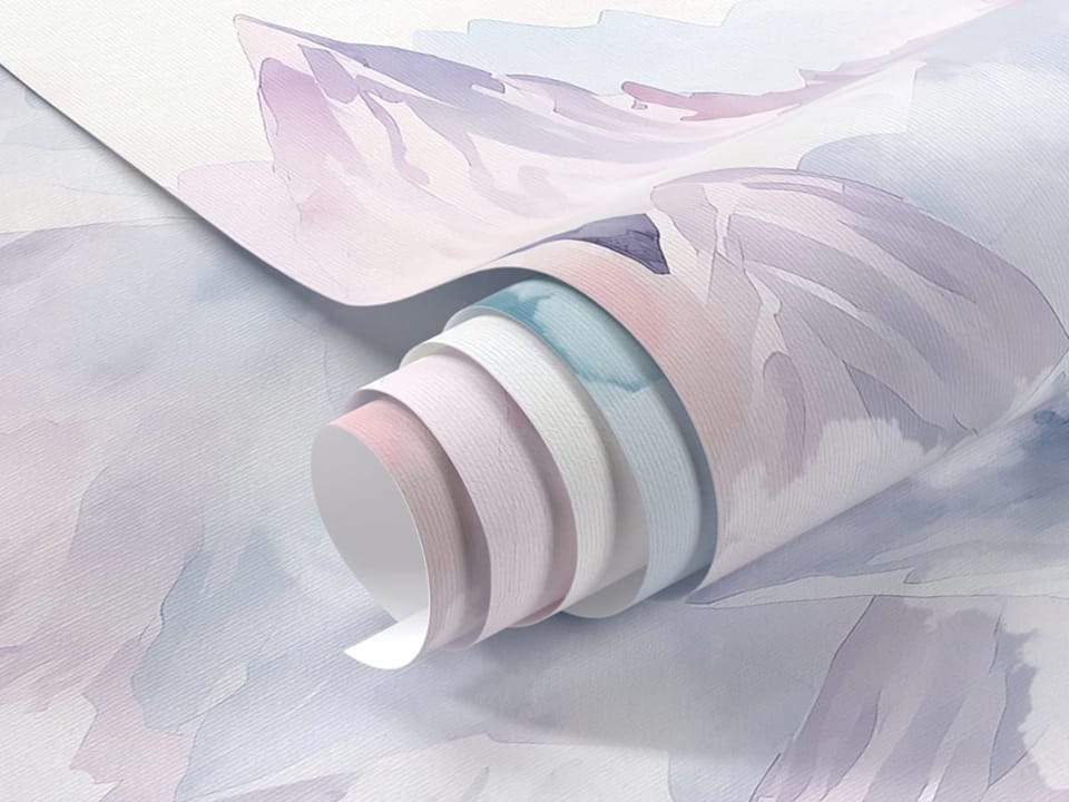 Fototapeta Balony nad Pastelowymi Górami - realne zdjęcie w rolce